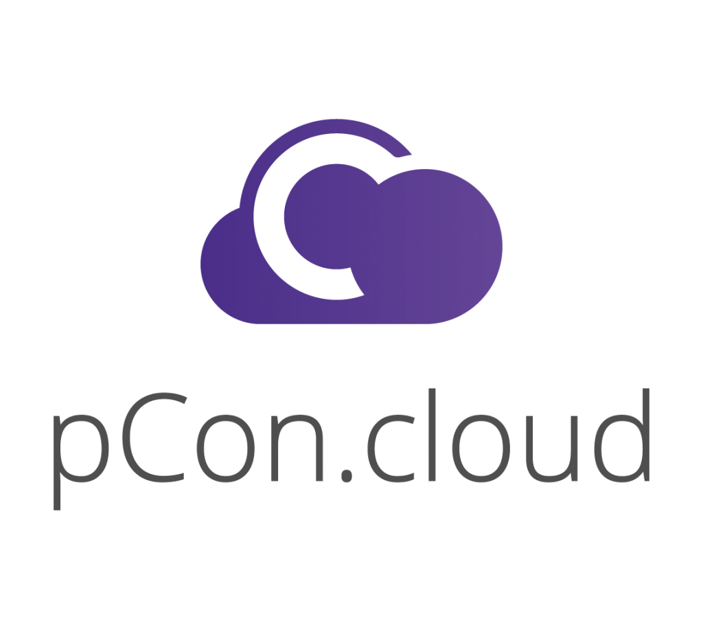 Logo van de pCon cloud een producto configurator
