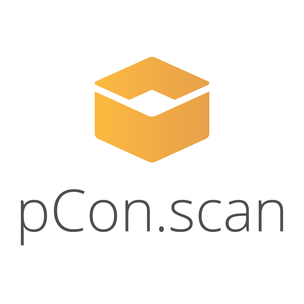 Logo van de pCon scan app